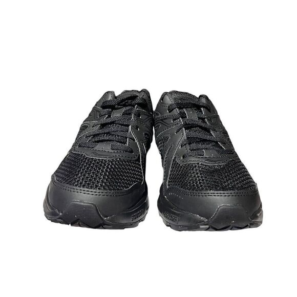 Saucony Shoes Grid Cohesion II Womens 8.5 Wide Black Running Sneakers S10421-4 - Picture 2 of 11